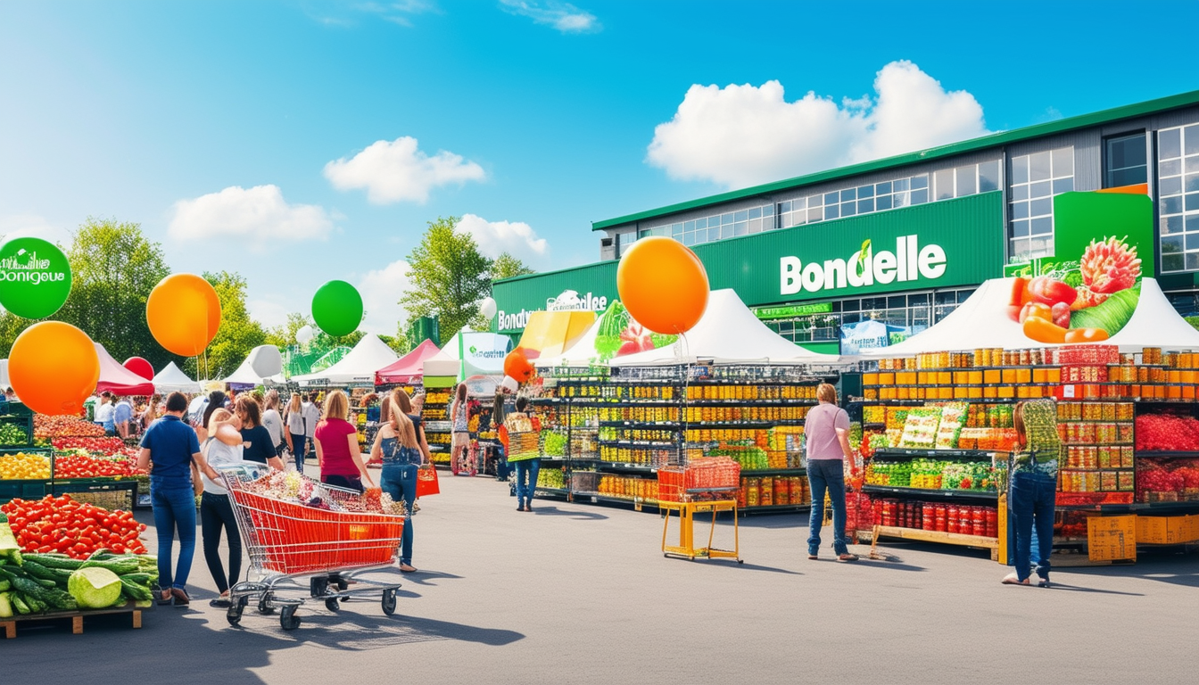 profitez d'une incroyable opportunité de déstockage chez bonduelle à villeneuve-d'ascq ! bénéficiez de réductions exceptionnelles sur une large gamme de produits. ne ratez pas cette chance de faire de bonnes affaires et de remplir vos placards à petits prix !