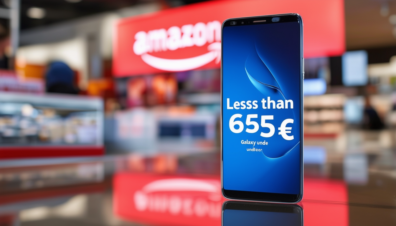 profitez d'une offre incroyable sur amazon ! le samsung galaxy s24 est maintenant disponible à moins de 655 euros. ne manquez pas cette opportunité de posséder le dernier smartphone samsung à un prix exceptionnel.