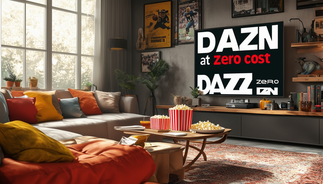 profitez de l'offre exceptionnelle de dazn sans débourser un centime ! découvrez toutes les astuces pour accéder à des événements sportifs en direct et à une large gamme de contenus, le tout sans frais. ne manquez pas cette chance incroyable de vivre vos passions sportives gratuitement !