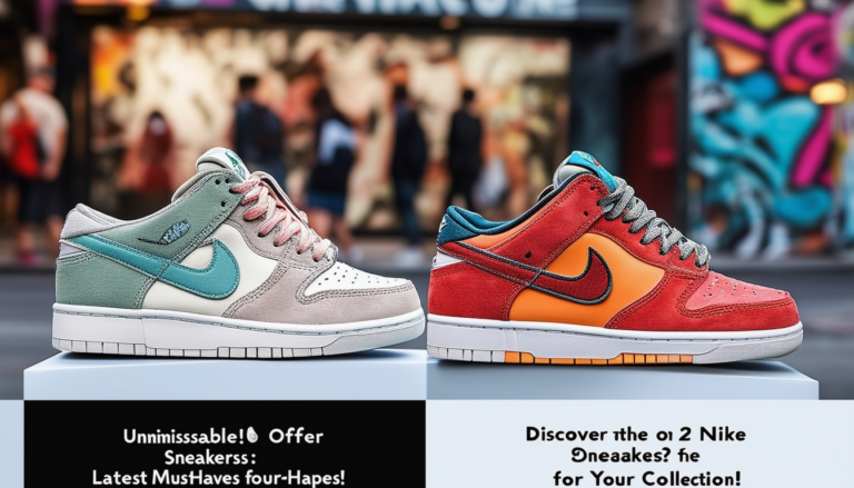 profitez d'une offre exclusive sur les baskets nike ! ne manquez pas l'occasion de découvrir les 2 dernières paires incontournables à ajouter absolument à votre collection. style, confort et performance réunis.