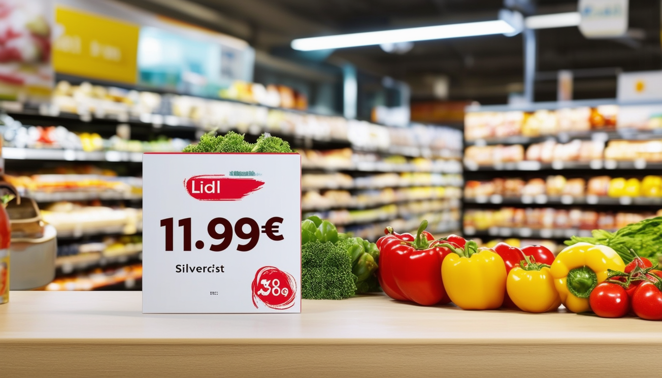 profitez d'une offre exceptionnelle chez lidl cette semaine ! découvrez le produit phare de la cuisine silvercrest à un prix imbattable de seulement 11,99 euros. ne manquez pas cette opportunité pour équiper votre cuisine à moindre coût !