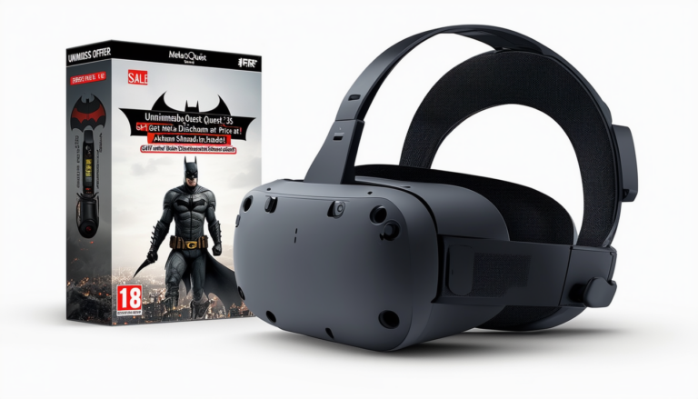 profitez d'une offre exceptionnelle avec le casque meta quest 3s à prix réduit chez sfr ! en prime, recevez le jeu batman arkham shadow en cadeau. ne manquez pas cette opportunité unique de plonger dans l'univers immersif du gaming.