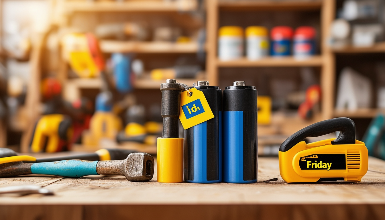 profitez d'une offre exceptionnelle ce vendredi sur les 3 batteries lidl incontournables pour tous vos projets de bricolage. ne manquez pas ces prix mini qui séduiront tous les bricoleurs !